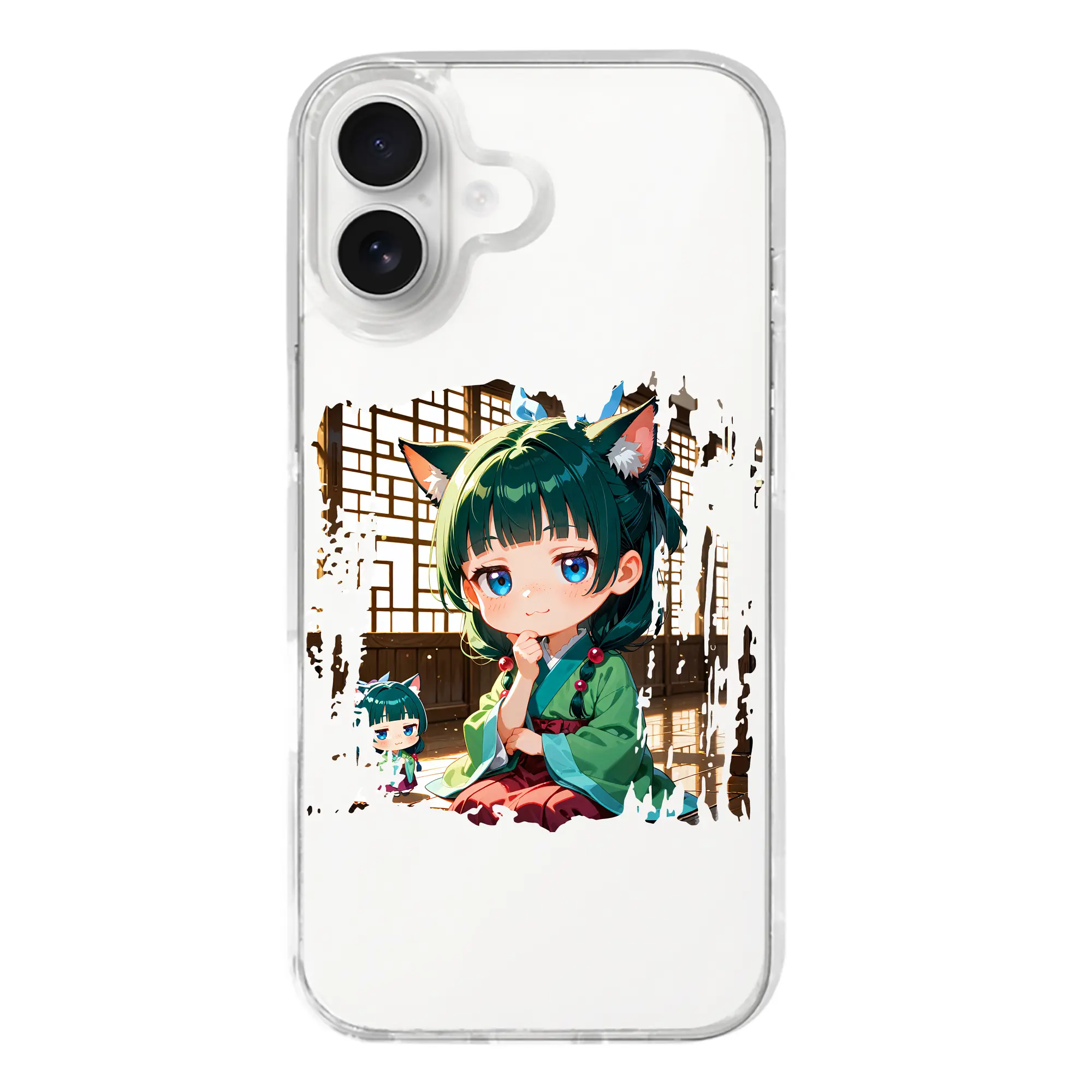 薬屋のひとりごと グッズ,猫猫 - iPhone 17シリーズ 透明スマホケース – 薄型・耐衝撃・精密フィット保護カバー